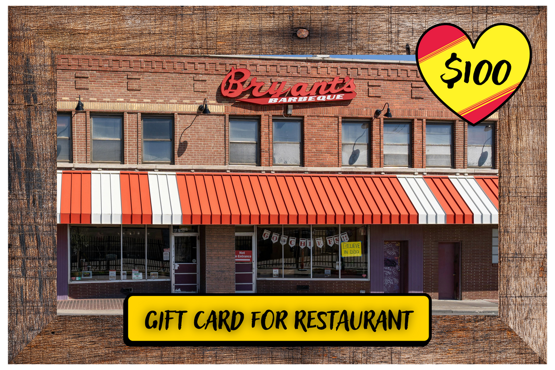 Arthur Bryant's Restaurant Gift Cards $100