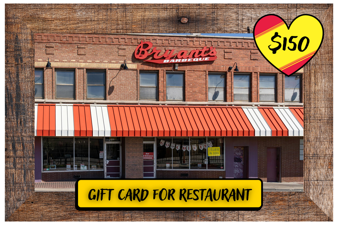 Arthur Bryant's Restaurant Gift Card $150