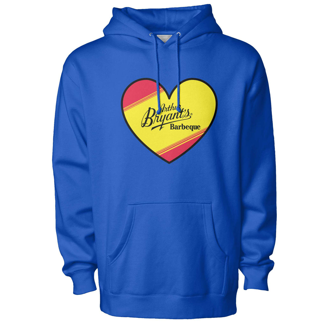 Arthur Bryant&amp;#39;s Logo Heart pullover hoody