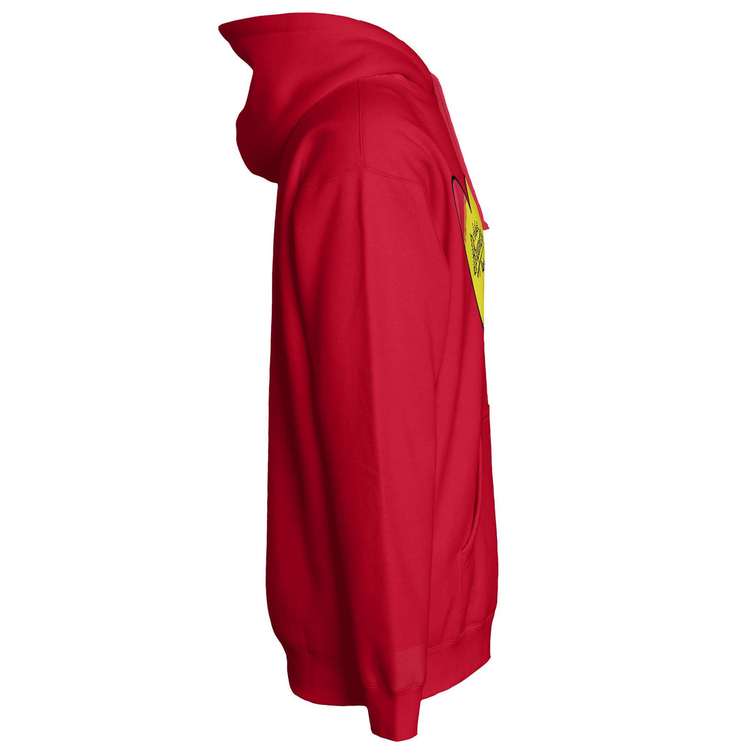 Arthur Bryant's Logo Heart Pullover Hoodie - Red