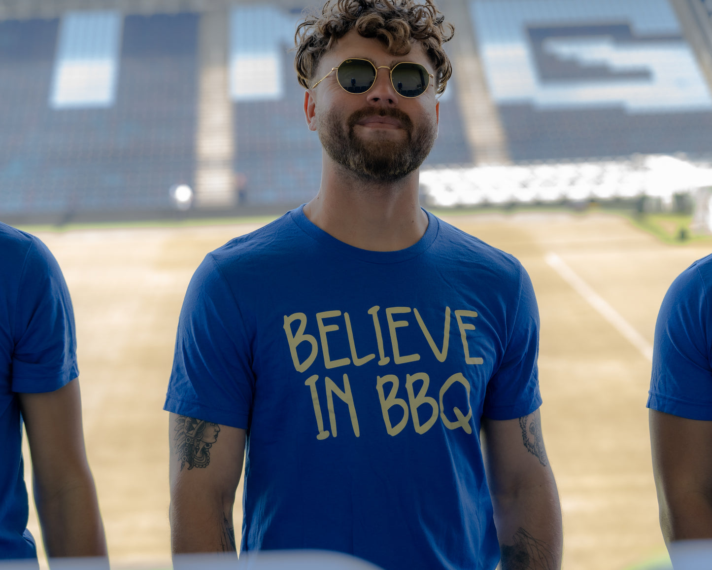 Believe in BBQ Short Sleeve T-Shirt