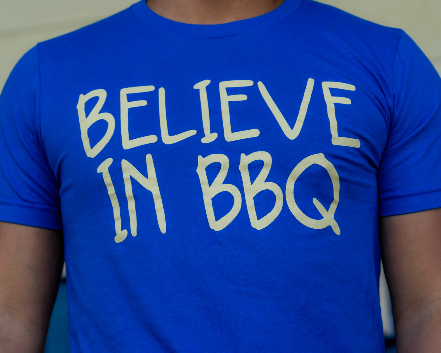 Believe in BBQ Short Sleeve T-Shirt