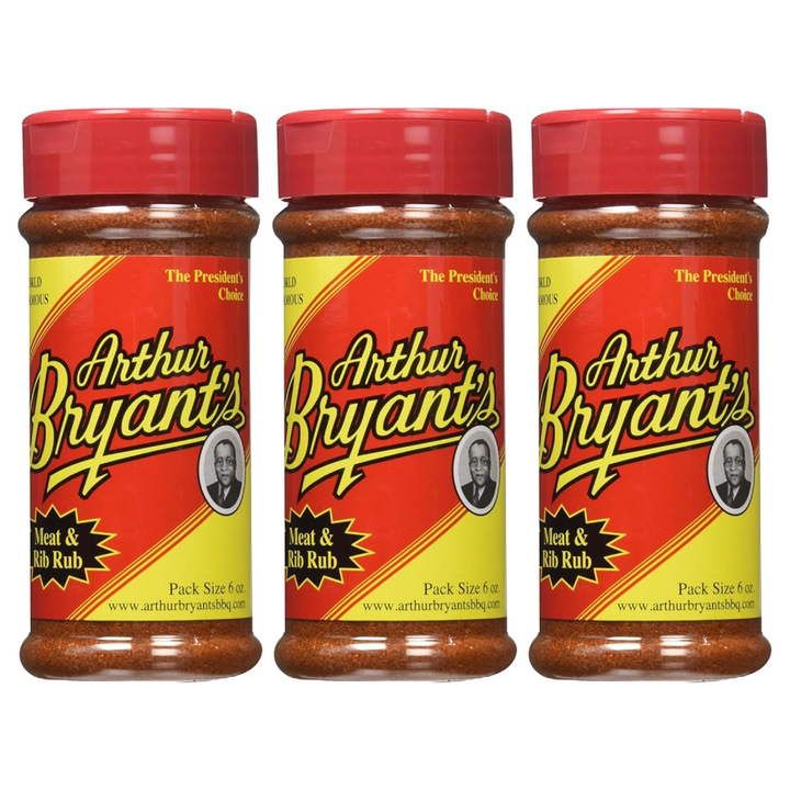 Arthur Bryant's BBQ Meat and Rib Rub 6 oz (3 Pack)